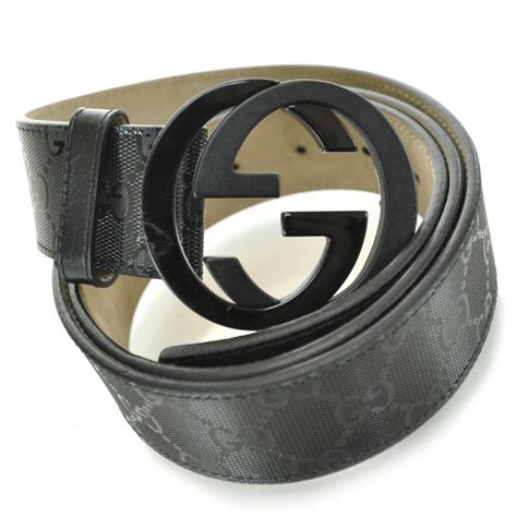 gucci belt supreme blue|black Gucci imprime belt.